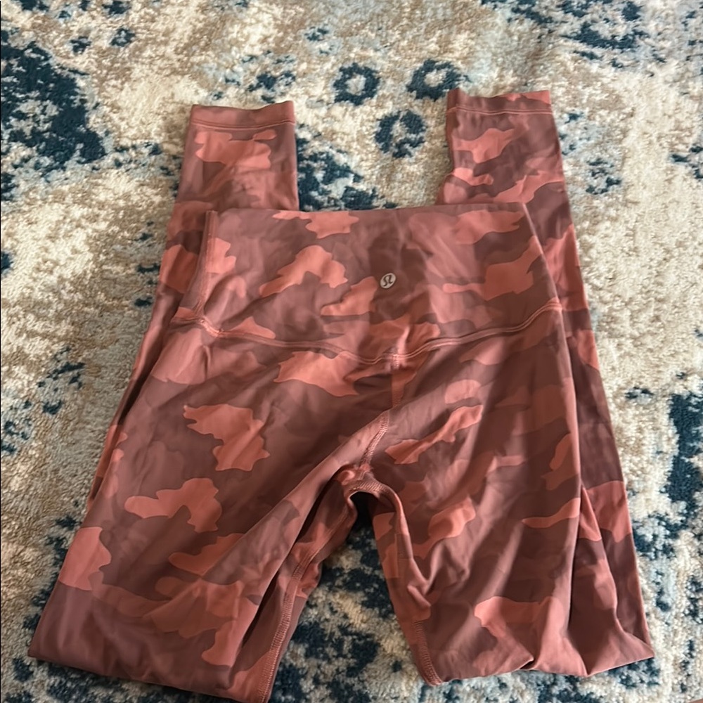 lululemon athletica Camo Leggings - Pink